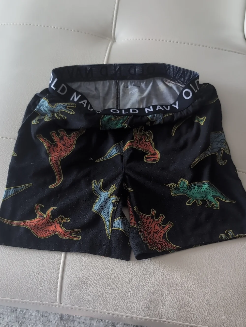 Old Navy Black Boys' Dinosaur Print Pj Shorts